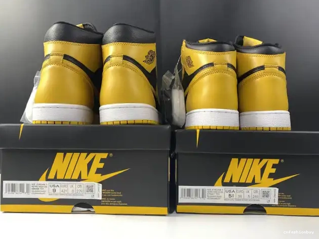 Retro OG Air 555088-701 Jordan 1 Pollen High 0606